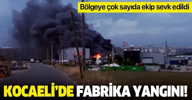 Son Dakika Kocaeli Gebze De Fabrika Yangini Takvim
