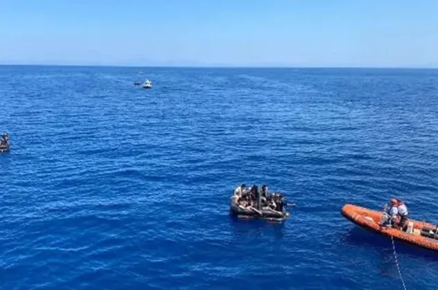 Kuşadası’nda 114 düzensiz göçmen kurtarıldı