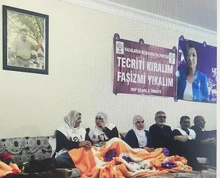 HDPli vekiller teröristbaşı Öcalan posteriyle poz verdi