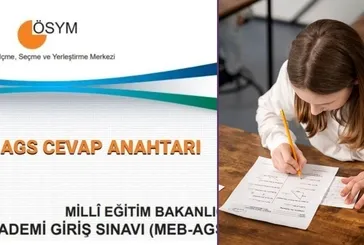 AGS 2025 CEVAP ANAHTARI: AGS A-B-C-D Sözel-Sayısal soru kitapçığı çözümleri PDF indir! Matematik, FEN, TÜRKÇE...