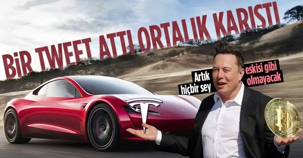 SON DAKİKA: Elon Musk çıldırdı: Bitcoin ile Tesla alabilirsiniz