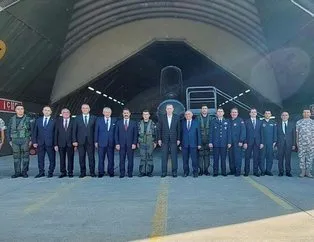 Başkan’dan pilotlarla hatıra fotoğrafı