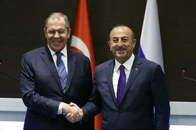 Dışişleri Bakanı Mevlüt Çavuşoğlu, Lavrov ile görüştü