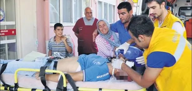 Kurşunlar sınırı aştı