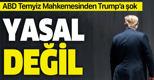 ABD Mahkemesinden Trump'a şok: Meksika sınırına duvar örülmesinin yasal olmadığına hükmedildi-1
