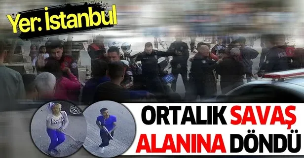 İstanbul Avcılar’da ortalık savaş alanına döndü