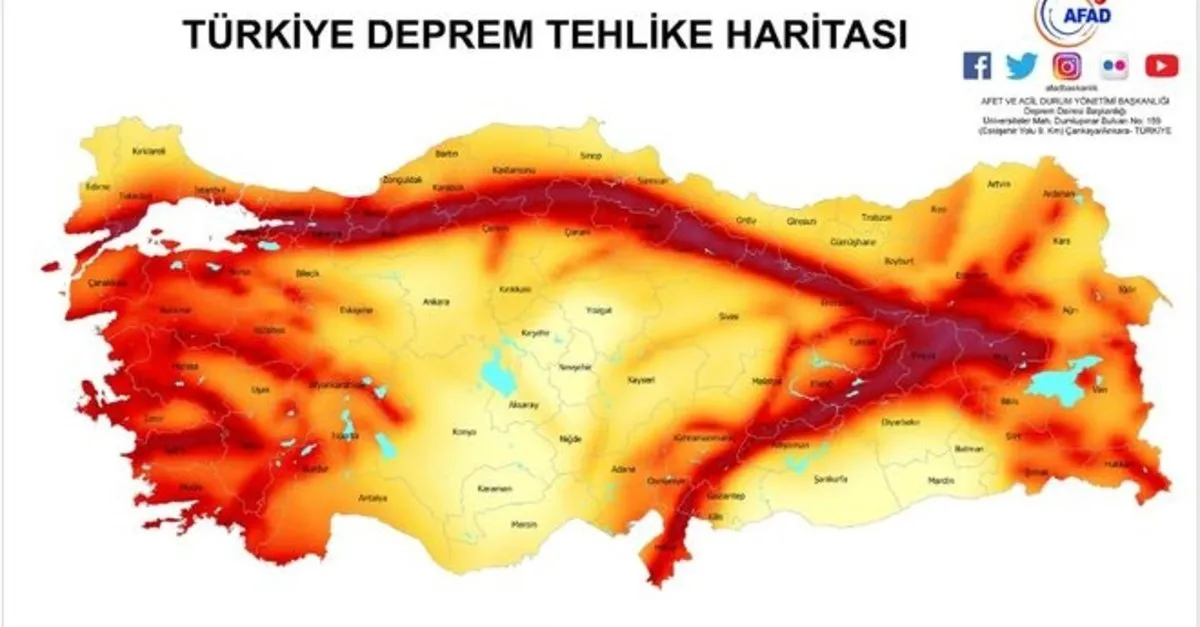 Iste Turkiye Nin Deprem Haritasi Izmir Depremi Sonrasi Merak Ediliyor Deprem Riski En Az Ve En Cok Olan Iller Ve Bolgeler Galeri Takvim