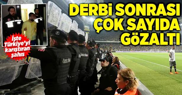 İşte dün Fenerbahçe-Beşiktaş derbisini karıştıran şahıs-1