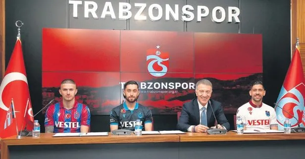Trabzonspor; Bakasetas, Berat Özdemir ve Yunus Mallı için imza töreni düzenledi