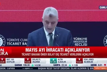 Mayıs ayı ihracatında yeni rekor - İzle