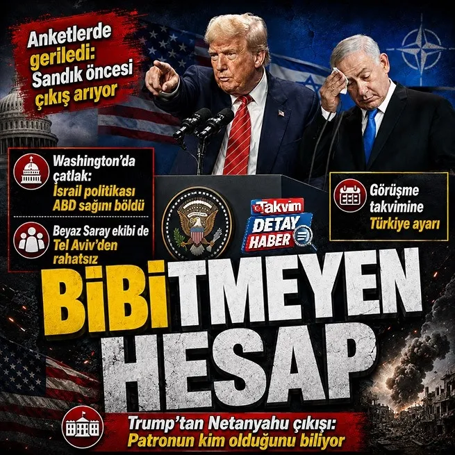 Trump’tan Netanyahu çıkışı: Patronun kim olduğunu biliyor