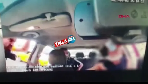 Bağcılarda silahlı maganda dehşeti! Müşteri olarak binip taksiciye sıktılar! Araç içi kamera görüntüleri ortaya çıktı!