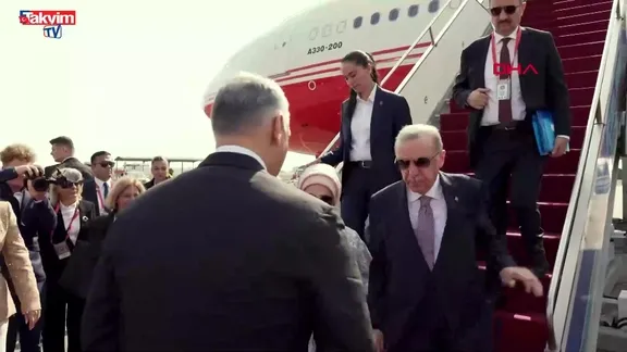 Başkan Erdoğan Macaristan'da!