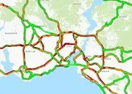 İSTANBUL CANLI TRAFİK HARİTASI || 28 Eylül 2023 İstanbul trafik yoğunluğu şu an nasıl? İBB trafik yoğunluk haritası ekranı...