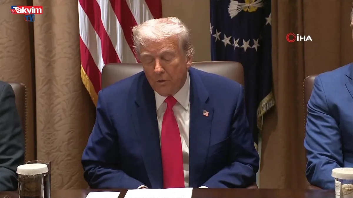 Trump'tan rehine açıklaması: "Almaya yakınız"