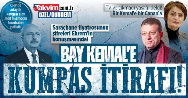 CHP’daki adaylık kavgası alev aldı! İmamoğlu Saraçhane’de Kılıçdaroğlu’na kurulan kumpası itiraf etti: Arayıp bilgilendirmedik