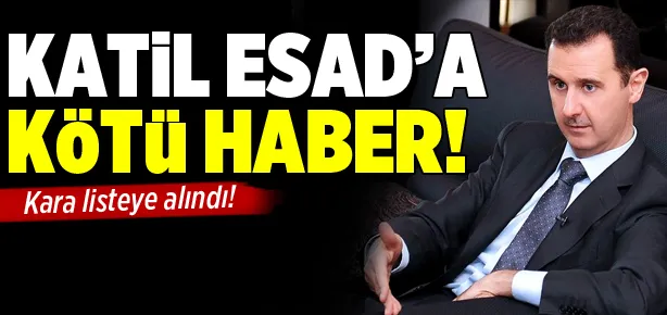 Katil Esad’a kötü haber!