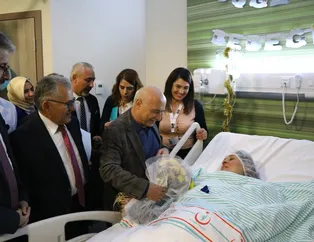 Kayseri'de yeni yılın ilk bebeği 'Recep Tayyip' oldu