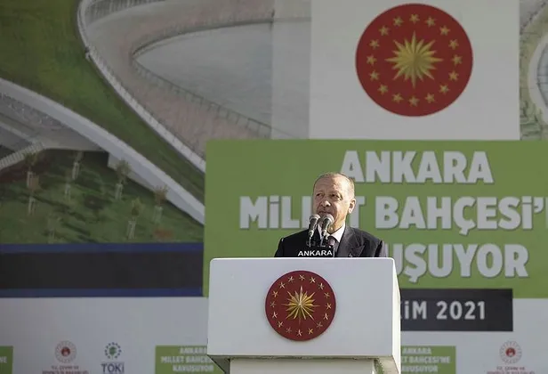 Başkan Erdoğan'dan Ankara AKM Millet Bahçesi Açılış Töreni'nde önemli açıklamalar-9