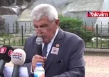 Kürsüde konuşurken bayıldı