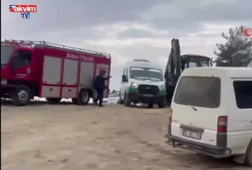 Bursa'da traktör şarampole yuvarlandı: 1 ölü