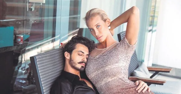 Türk model Kaan Akıncı İtalyan model Stella Manente ile magazin dergisine kapak oldu