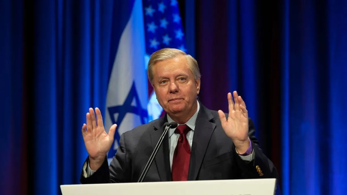 ABD'li Senatör Lindsey Graham öldü! Nerede Türkiye düşmanlığı orada o vardı: "Gazze'yi dümdüz edin" demişti