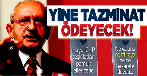 Son dakika: Başkan Recep Tayyip Erdoğan’dan CHP Genel Başkanı Kemal Kılıçdaroğlu’na dava