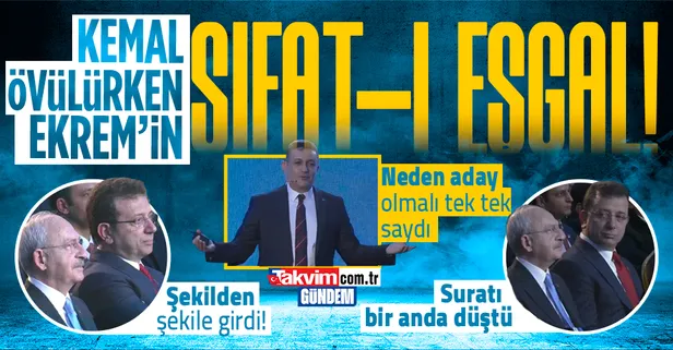 CHP programında Ekrem İmamoğlu’na bir darbe daha! Kılıçdaroğlu övüldükçe Ekrem İmamoğlu’nun yüzü düştü