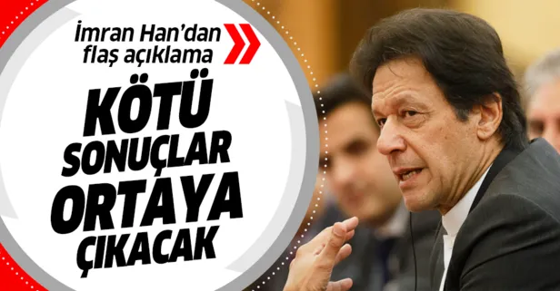 İmran Han'dan flaş açıklama: Dünya, Hidistan'a müdahale etmezse kötü sonuçlar ortaya çıkacak