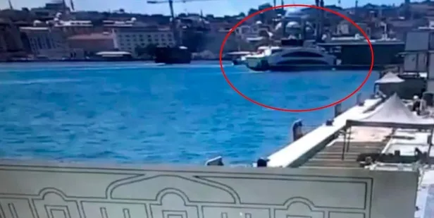 Şehir Hatları Vapuru'nun Karaköy İskelesi'ne çarptığı anların görüntüsü ortaya çıktı! Kaza güvenlik kamerasında-3