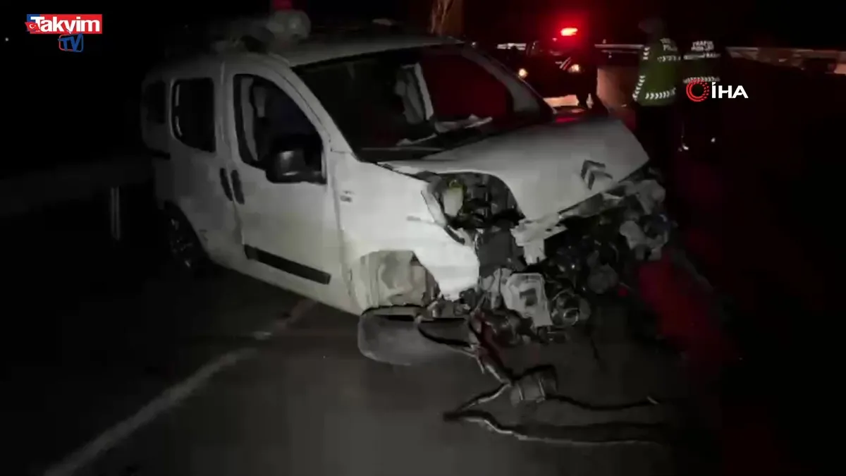Çorum'da zincirleme trafik kazası: 4 yaralı