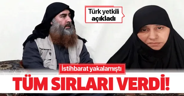 AFP’ye konuşan Türk yetkili: Türkiye’nin yakaladığı Bağdadi’nin eşi tüm sırları verdi