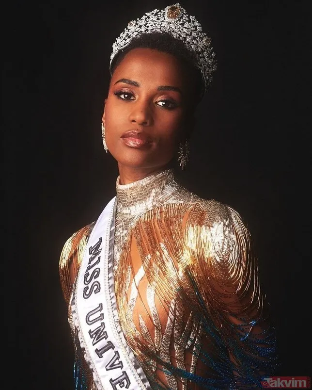 Kainatın en güzel kadını belli oldu! Miss Universe 2019 Güney Afrika'dan...
