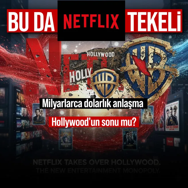Netflix tekeli ele geçiriyor! Hollywoodun sonu mu? Warner Brosu 82.7 milyar dolara satın alıyorlar