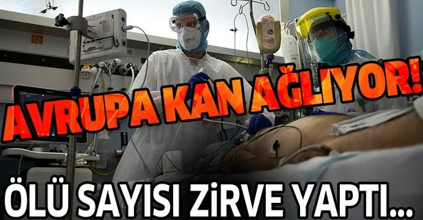 SON DAKİKA: Avrupa kan ağlıyor! Koronavirüsten ölen sayısı zirve yaptı