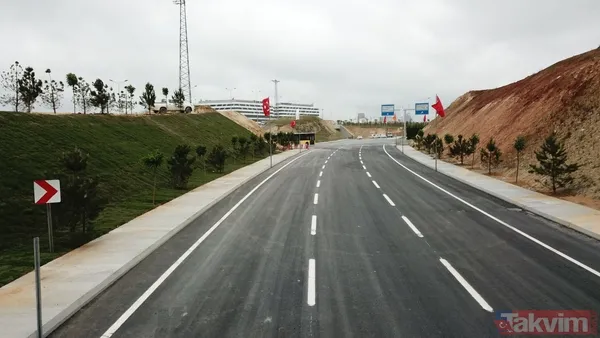 İşte Başakşehir Şehir Hastanesi bağlantı yolları! Hastane yolunu yapmayan CHP'li İBB Başkanı Ekrem İmamoğlu bu görüntülerden utanır mı? - 1