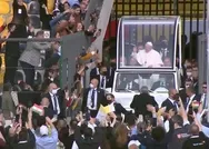 Katoliklerin ruhani lideri Papa Franciscus, Erbilde Franso Hariri Stadyumunda ayine katıldı!