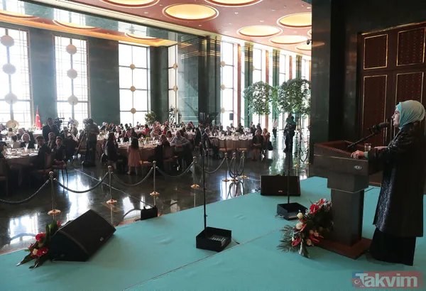 Cumhurbaşkanlığı Külliyesi'nde 8 Mart'a özel koruyucu aile yemeği - 45