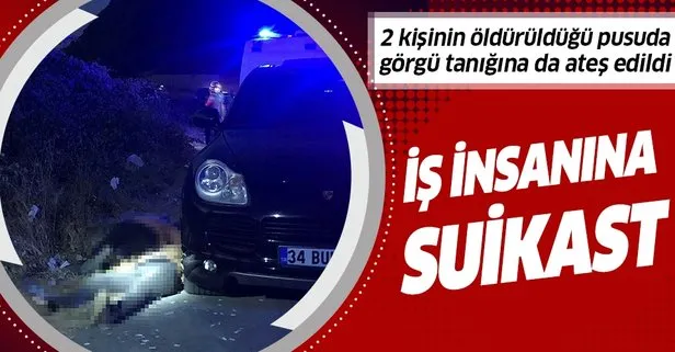 Zonguldak’ta iş insanına suikast: 2 ölü
