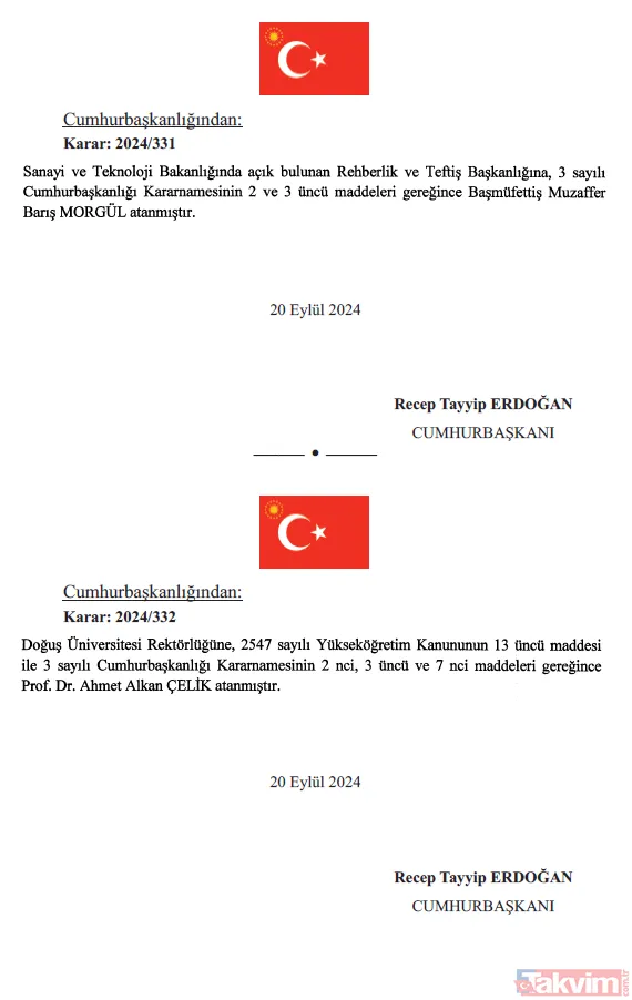 Resmi Gazete'de yayımlanan karara göre 6 üniversiteye yeni rektör atandı | İşte o isimler... - 5