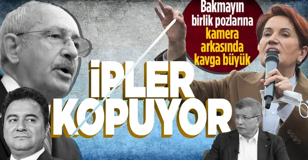 Millet İttifakı'nda ipler kopma noktasında! HDP krizi, Akşener'in gizli planı, Babacan ve Davutoğlu çatlağı...