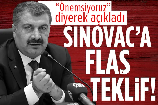 Son dakika: Sağlık Bakanı Fahrettin Koca'dan Sinovac'a flaş davet!-1
