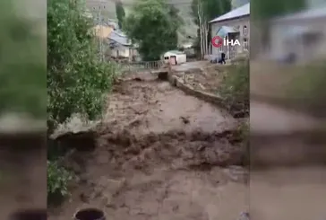 Erzurum'da sel!