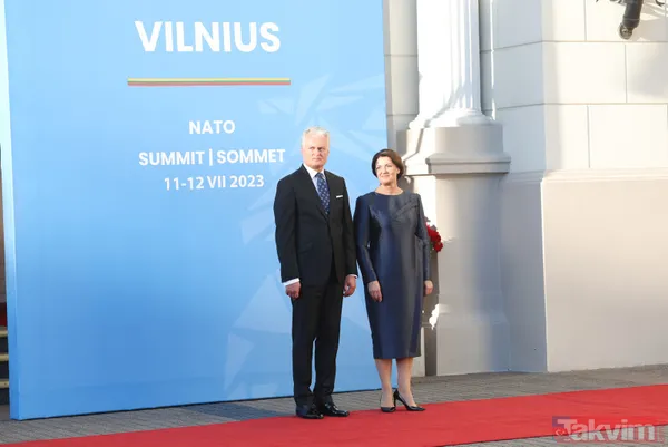 Başkan Erdoğan ve eşi Emine Erdoğan NATO Zirvesi kapsamında düzenlenen resmi akşam yemeğine katıldı - 33