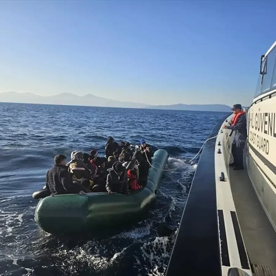 İzmir’de düzensiz göçmen operasyonu