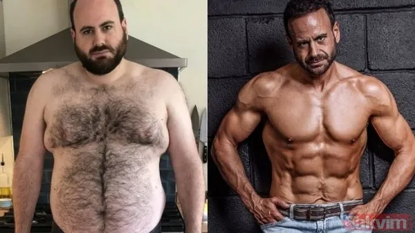 150 kilodan çelik gibi karın kaslarına! 51 kilo verdiren formül - 1