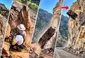 Şırnak’ta kaya düşürme operasyonu başladı! Ekipler dağlık yamaçlarda dev kayaları kontrollü şekilde düşürüyor! O anlar kamerada