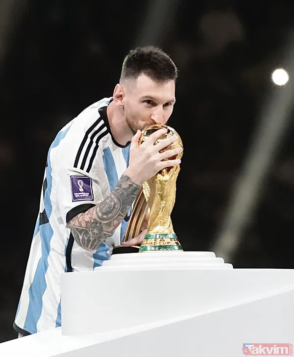 Arjantin Dünya Kupası'nı kazanırken Lionel Messi yine rekorları alt üst etti - 4
