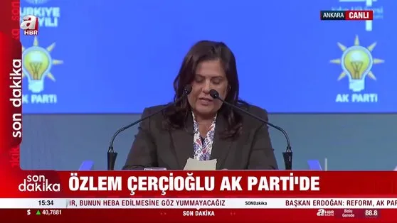 Özlem Çerçioğlu: alnım ak başım dik